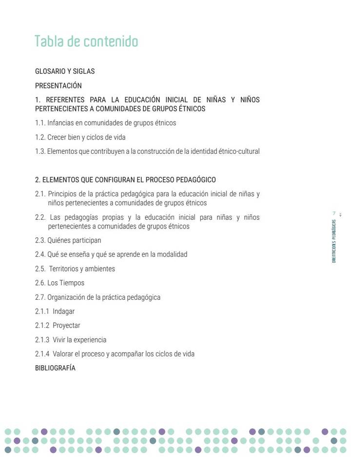 Índice de Orientaciones Pedagógicas - Grupos Étnicos