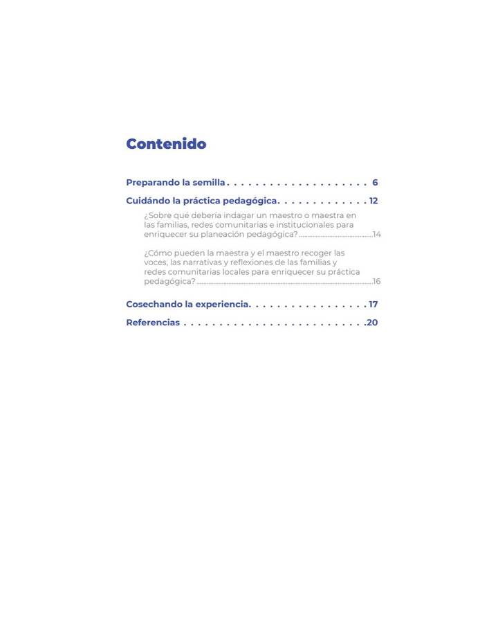 Índice de Educación Inicial Rural Módulo 2 - Redes Familiares