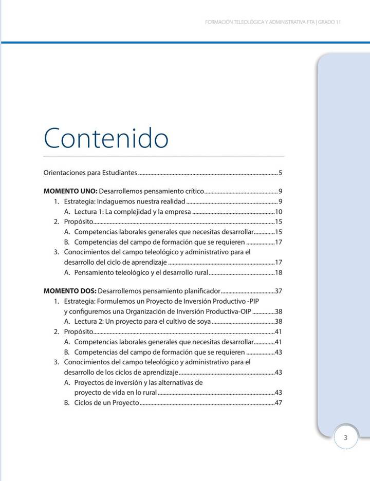 Índice de Emprendimiento 11° - EMER - Formación Administrativa