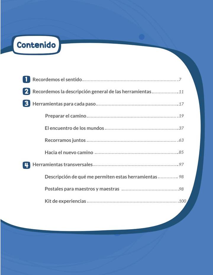 Herramientas de Acogida, Bienestar y Permanencia (MEN) PDF 3 Índice de Herramientas de Acogida, Bienestar y Permanencia