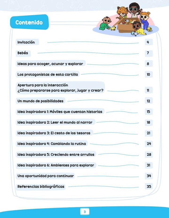 Índice de Ideas para Acoger, Acunar y Explorar - Transición