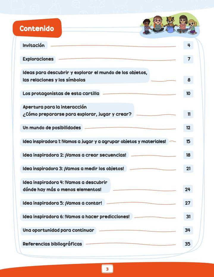 Índice de Ideas para Descubrir y Explorar - Transición