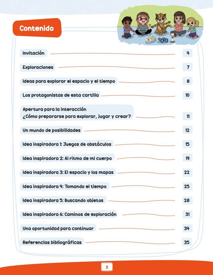 Índice de Ideas para Explorar el Espacio y el Tiempo