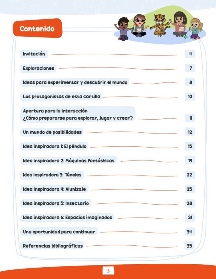 Índice de Ideas para Explorar y Conocer el Mundo - Transición