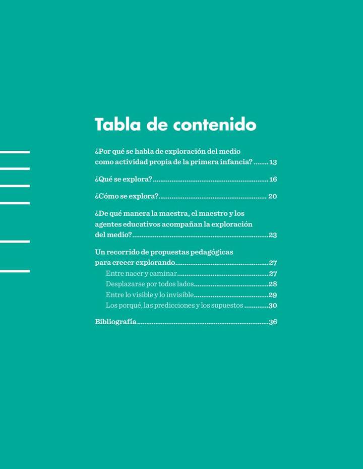 Índice de Ciencias Naturales - Exploración del Medio (Doc. 24)