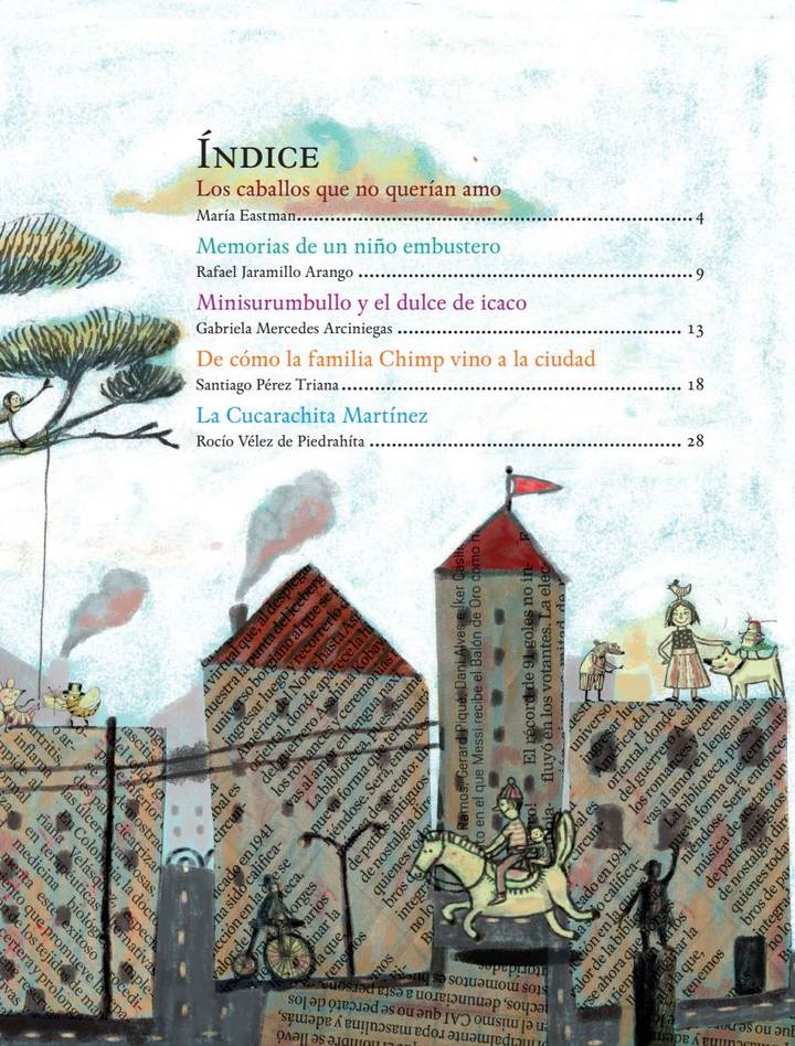 De Animales y de Niños - Leer es mi Cuento (MEN) PDF 3 Índice de De Animales y de Niños - Leer es mi Cuento