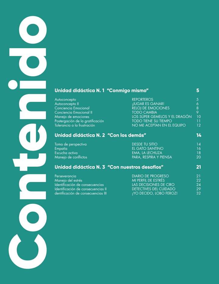 Índice de Educación Socioemocional 3° - Navegar Seguro - Cuaderno