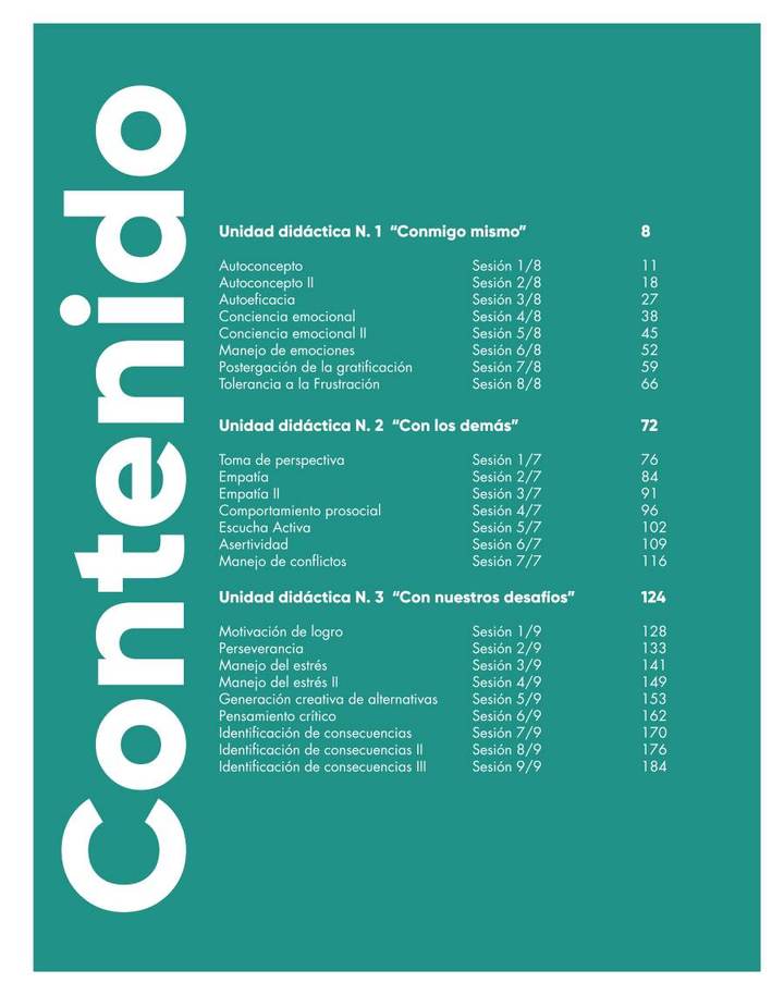 Índice de Educación Socioemocional 4° - Navegar Seguro - Docente