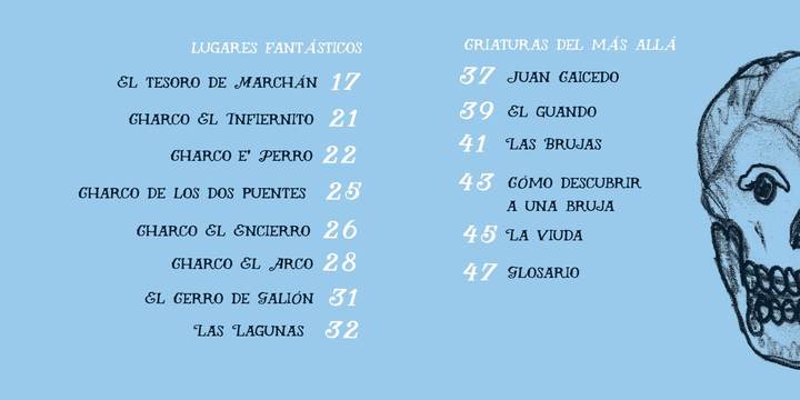 Índice de El Tesoro de Quilcace - Territorios Narrados