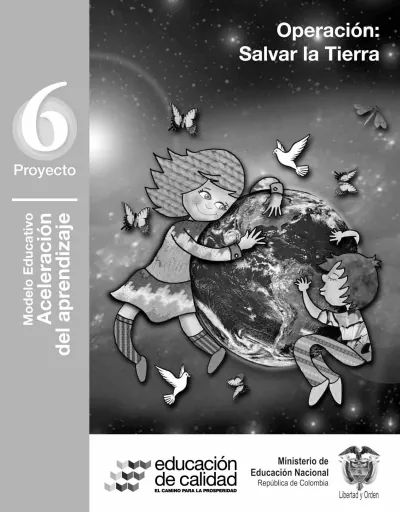 Módulo 6 - 1° a 5° - Aceleración (MEN) PDF 1 Portada de Módulo 6 - 1° a 5° - Aceleración - MEN Colombia