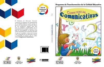 Lenguaje 2° Grado - Competencias Comunicativas - Libro del Estudiante (MEN) PDF 2 Portada de Competencias Comunicativas 2 Libro del Estudiante