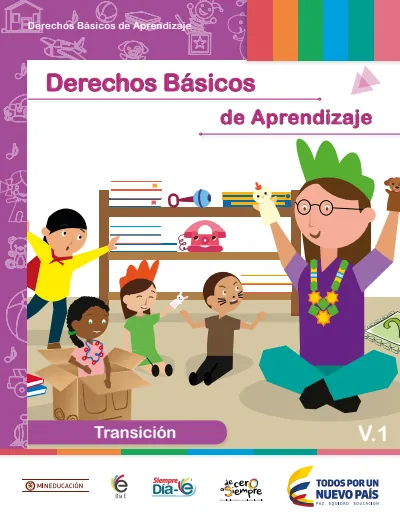 Todas las Áreas Transición - DBA - Derechos Básicos de Aprendizaje (MEN) PDF 2 Portada de Derechos Básicos de Aprendizaje (DBA) – Transición