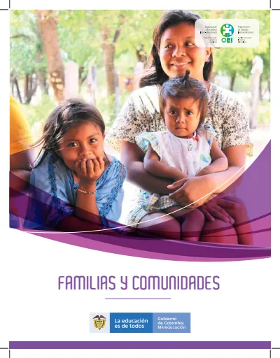 Familias y Comunidades - Grupos Étnicos (MEN) PDF 1 Portada de Familias y Comunidades - Grupos Étnicos - MEN Colombia