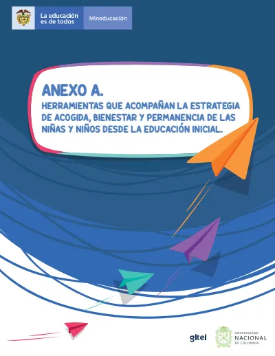 Herramientas de Acogida, Bienestar y Permanencia (MEN) PDF 2 Portada de Herramientas de Acogida, Bienestar y Permanencia - MEN Colombia