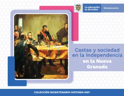 Ciencias Sociales 6° a 11° Grado - Historia Hoy - Castas y Sociedad en la Independencia (MEN) PDF 2 Portada de Historia Hoy (adaptaciones Bicentenario) – Castas y sociedad en la Independencia