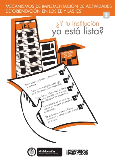 Orientación socio-ocupacional 9° a 11° Grado - Rutas de Vida - Fascículo 2 ( ) (MEN) PDF 2 Portada de Rutas de vida – Fascículo 2 (orientación socio-ocupacional)
