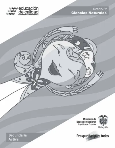Ciencias Naturales 6° Grado - Secundaria Activa - Libro del Estudiante (MEN) PDF 2 Portada de Secundaria Activa Ciencias Naturales Grado 6