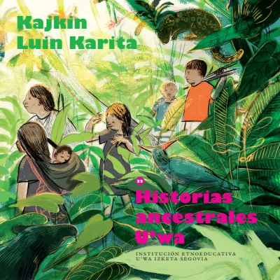 Literatura 1° a 11° Grado - Territorios Narrados - Libro UWA (MEN) PDF 2 portada territorios narrados libro uwa
